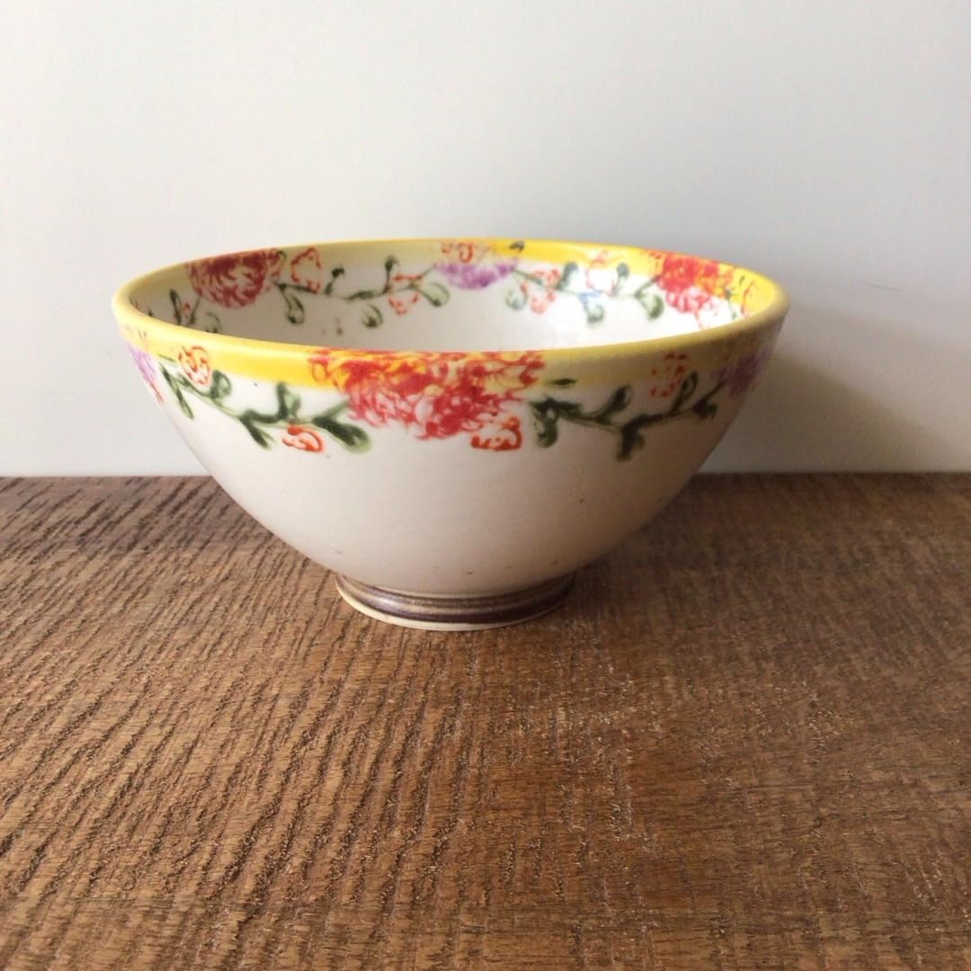 ヨシノヒトシ　色絵茶碗 Amazon.co.jp: ヨシノヒトシ 色絵 丼 椀 : ホーム＆キッチン